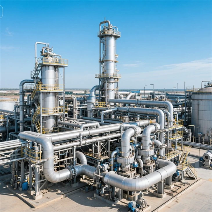 China Natural Gas Treatment Plant